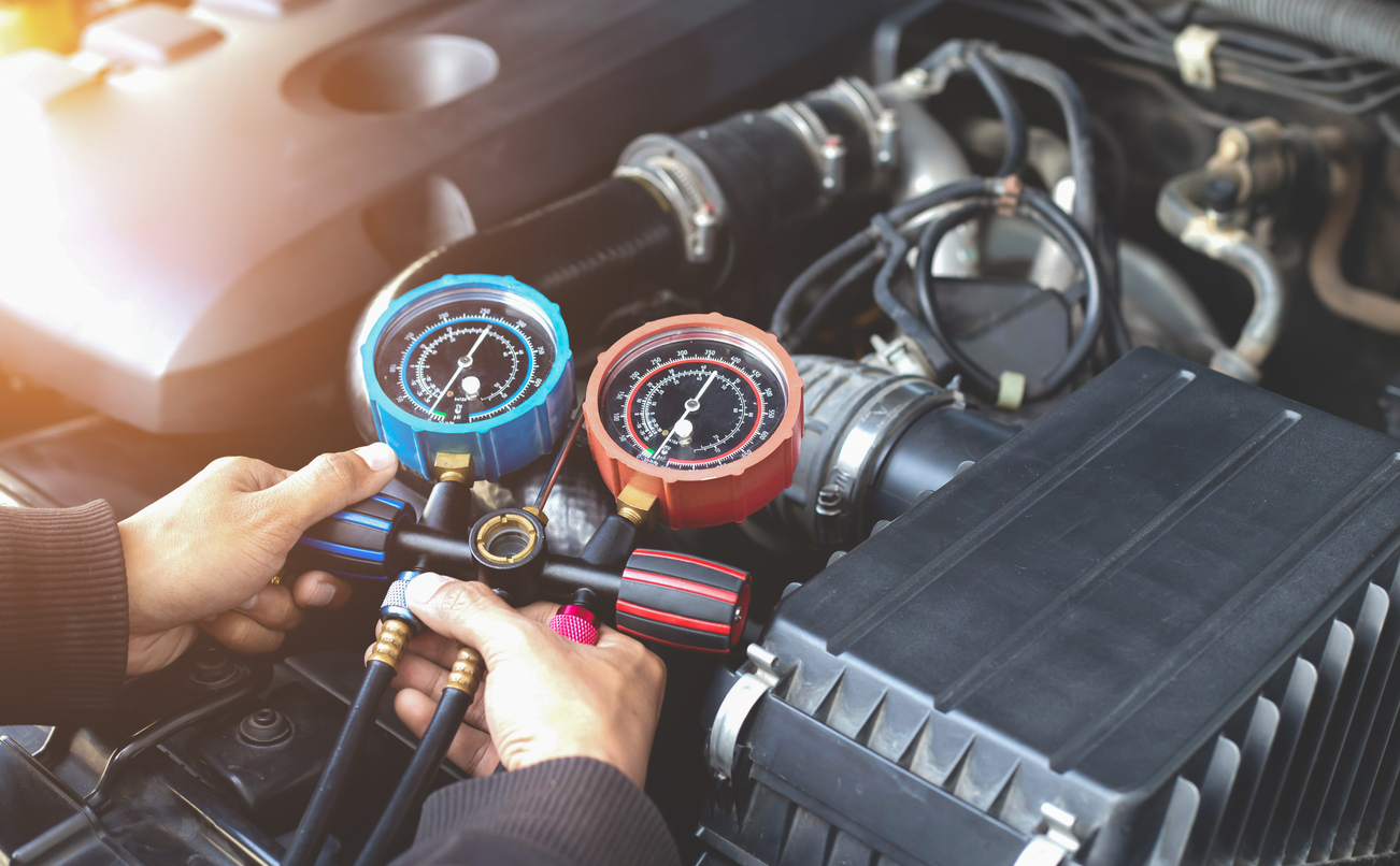 Car air conditioning service